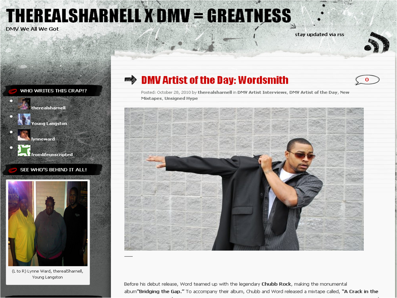 Interview w/ Sharnell 