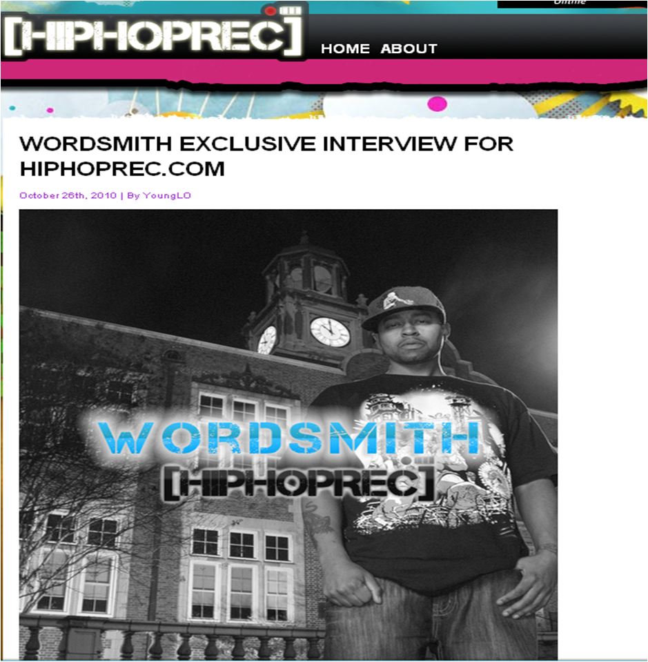 Interview w/ HipHop Rec