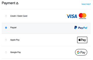 PayPal Checkout | Podomatic