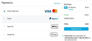 PayPal Checkout | Podomatic